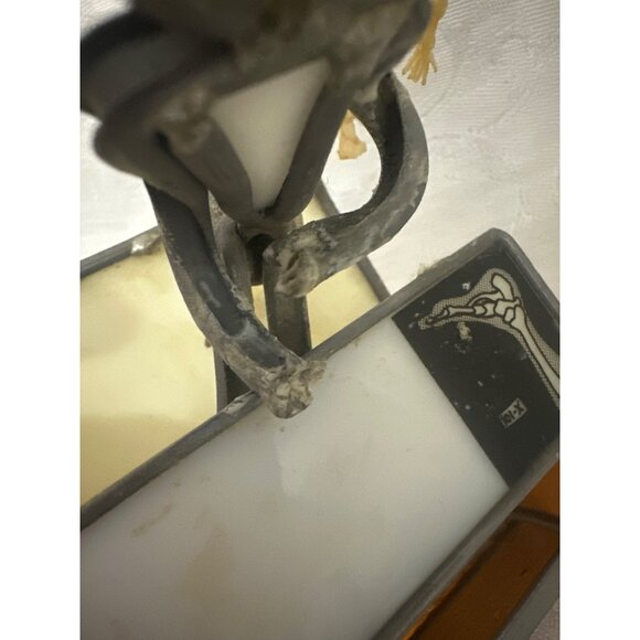 Carl Goeller Stained Glass radiologist x-rays DoctorDesk Decor card holder - Picture 6 of 11